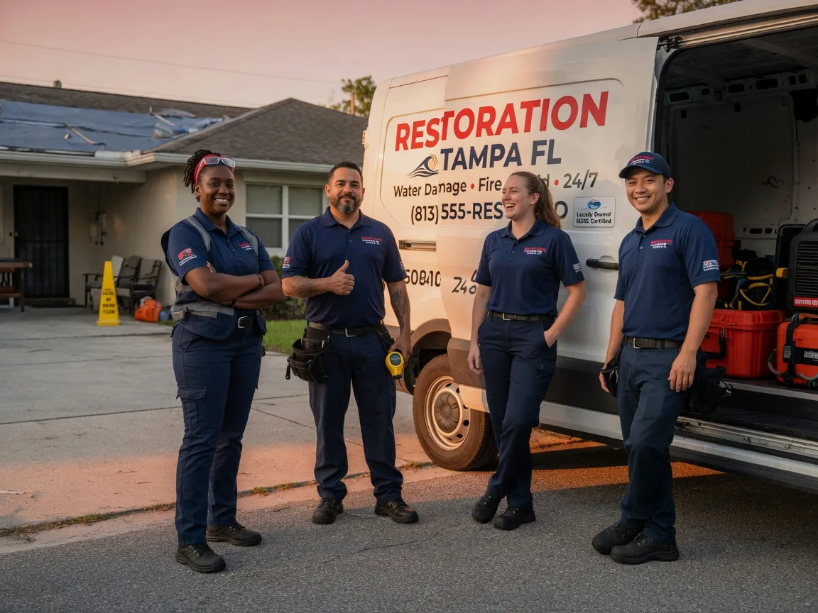 Water Damage Restoration company in Columbus, PA