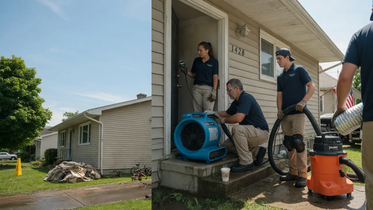 Water Damage Restoration in Columbus, PA near me